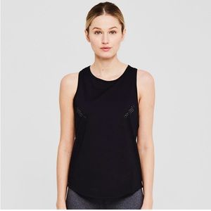 Work out tech fabric tank top